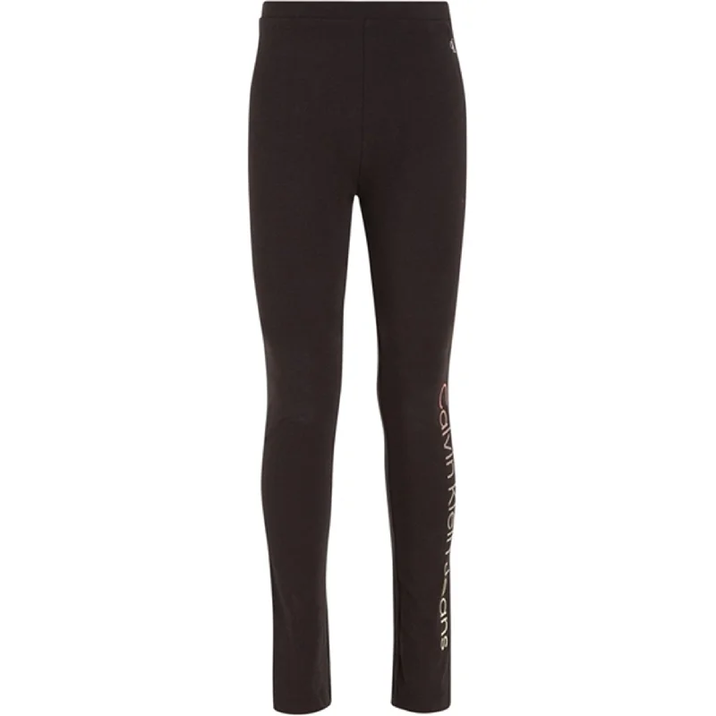 Calvin Klein Gradient Institutional Leggings Ck Black