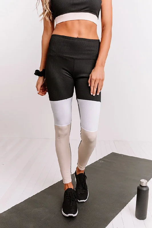 Morning Run Ribbed High Waist Active Legging