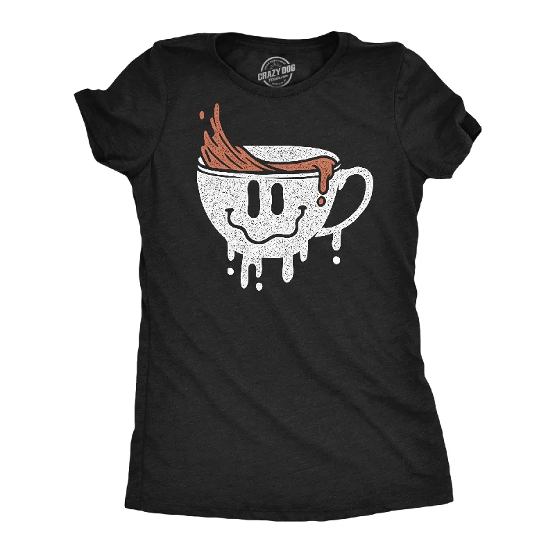 Dripping Coffee Smile Women's T Shirt