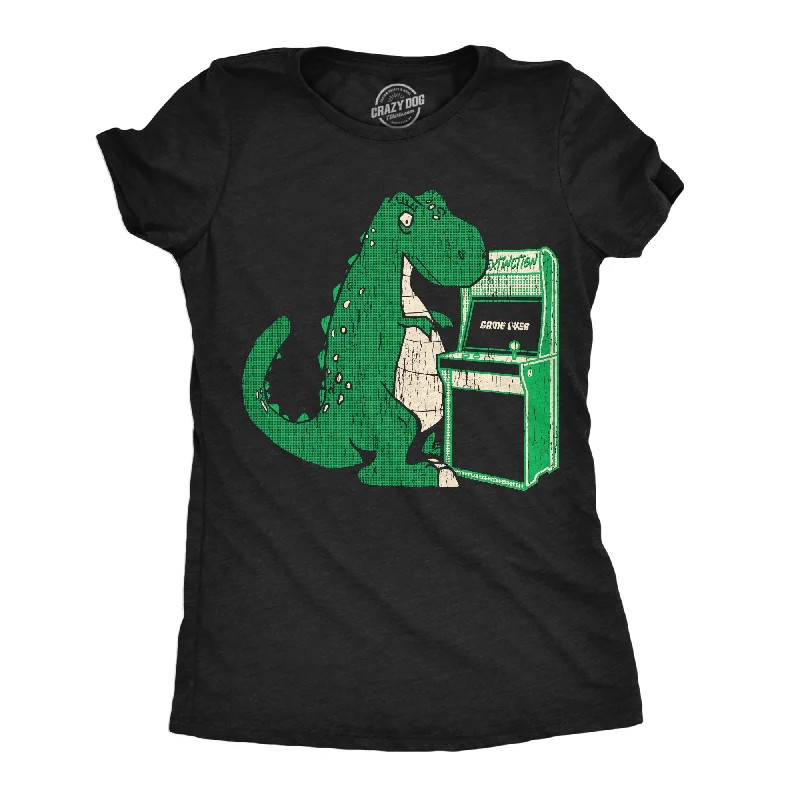 Game Over T Rex Women's T Shirt