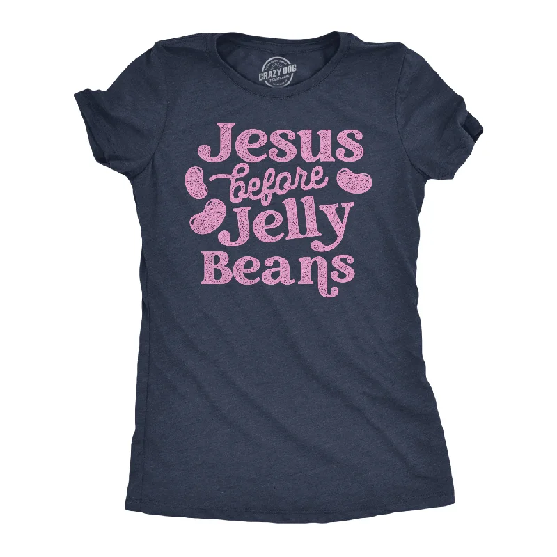 Jesus Before Jelly Beans Women's T Shirt