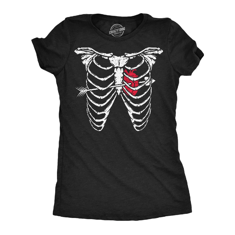 Ribcage Arrow Heart Women's T Shirt