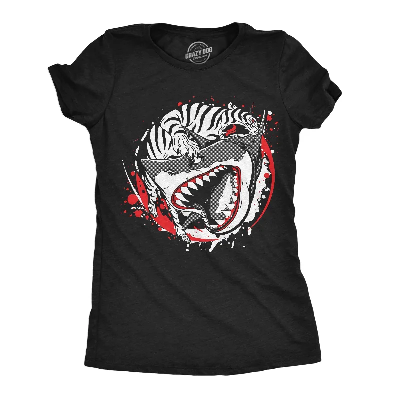 Tiger Shark Ying Yang Women's T Shirt