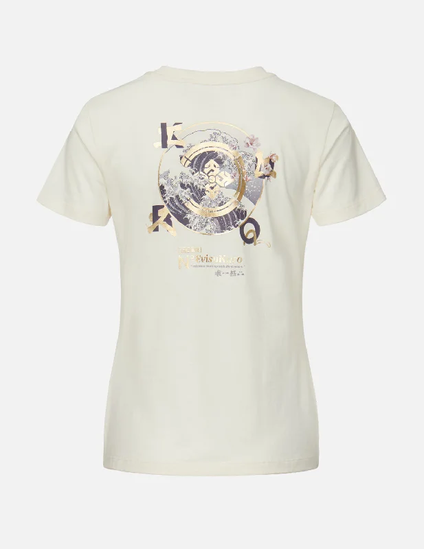 Ukiyo-E Kamon Print T-shirt