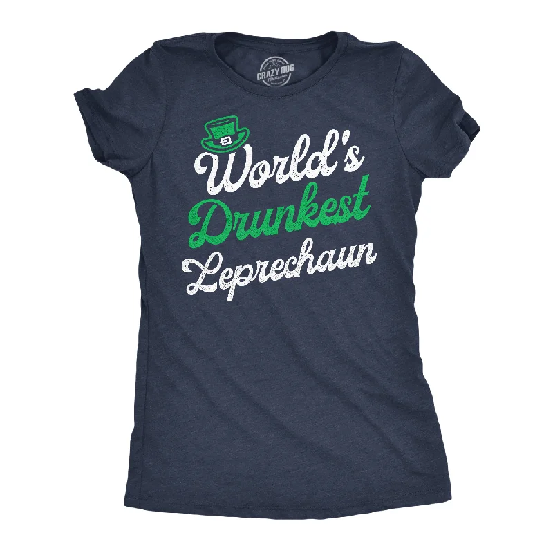 Worlds Drunkest Leprechaun Women's T Shirt