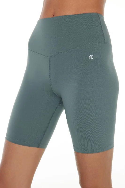 Blake Biker Short - Dark Sage