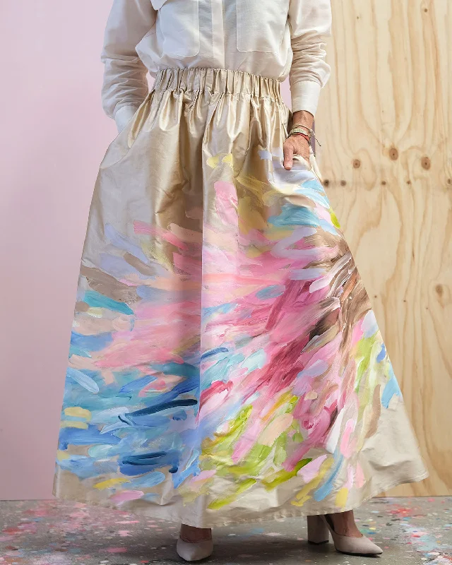 Cascade | Silk Skirt Size 10