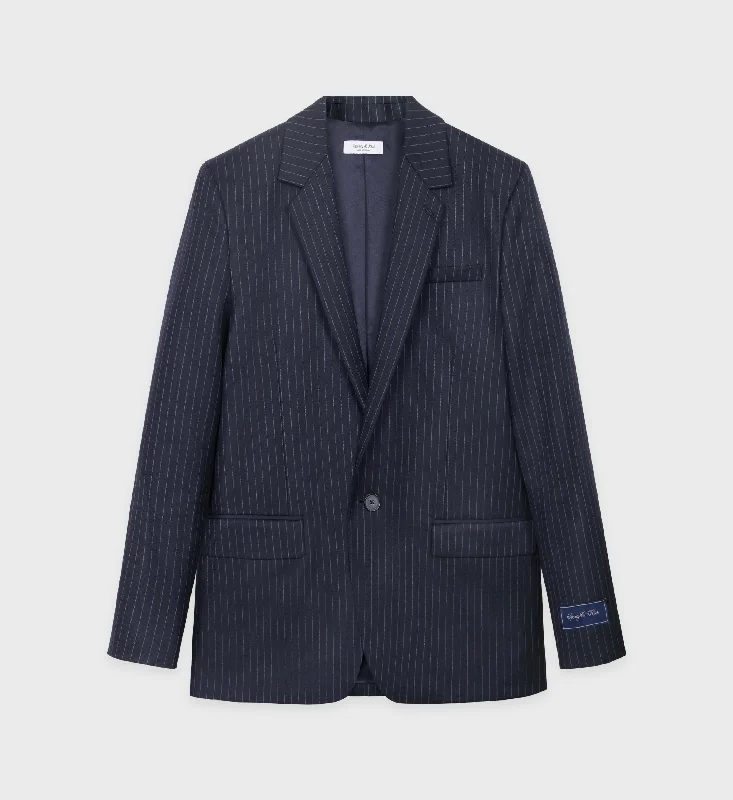 Tailored Blazer - Navy