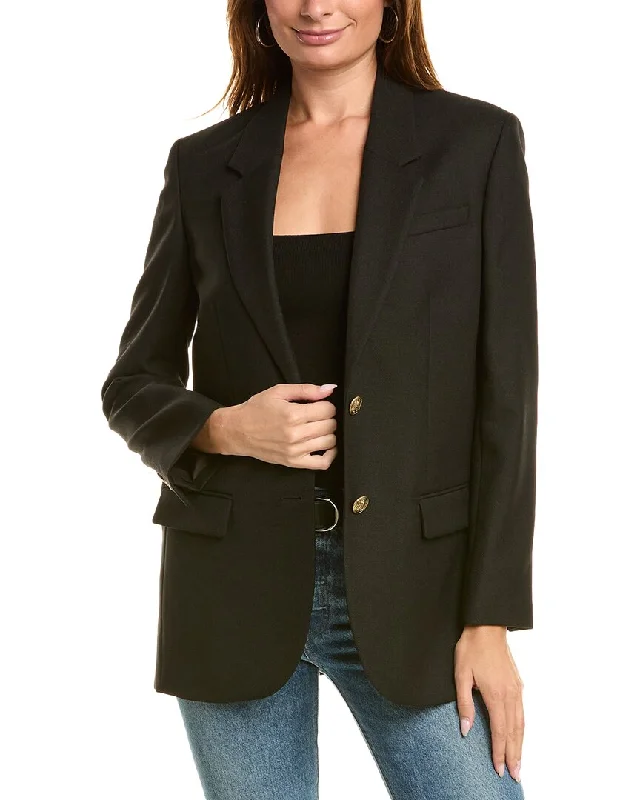 The Kooples Wool-Blend Blazer